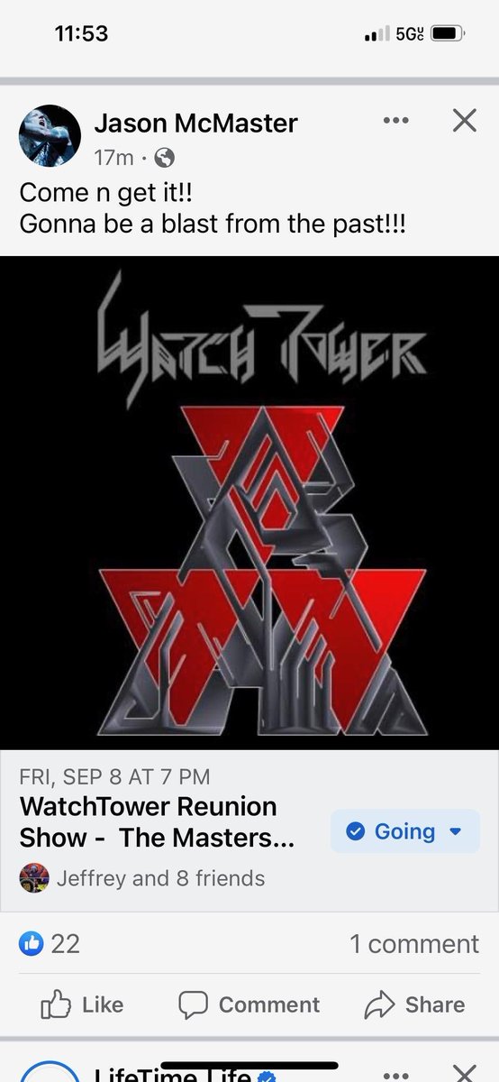 <a href="/jasonmcmaster/">Jason McMaster</a> 
On waiting list for S.A. show. But Friday I'll be set for January show.