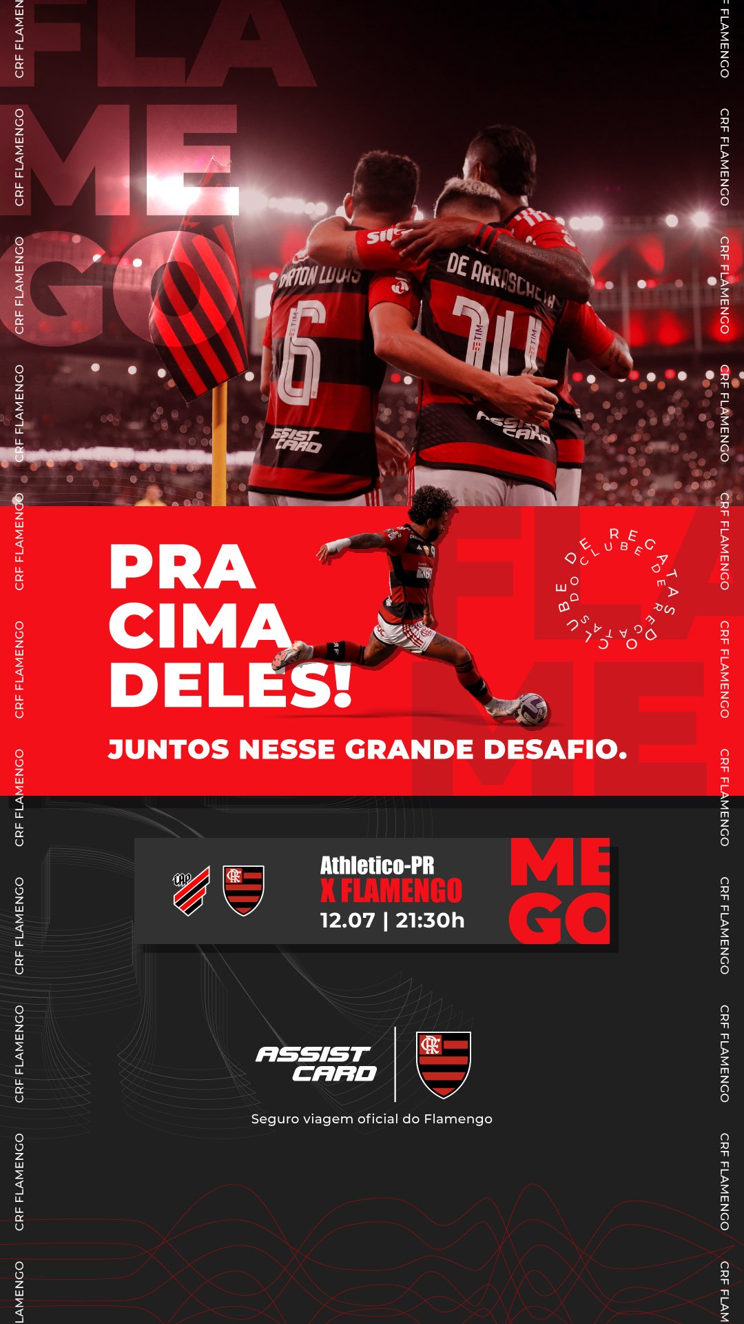 Flamengo on X: Fala, torcedor! Já pensou em comprar seus itens do Mengão  com muuuuito mais frete grátis, lá no app do @mercadolivre, por apenas R$  9,90 no primeiro mês? Com o