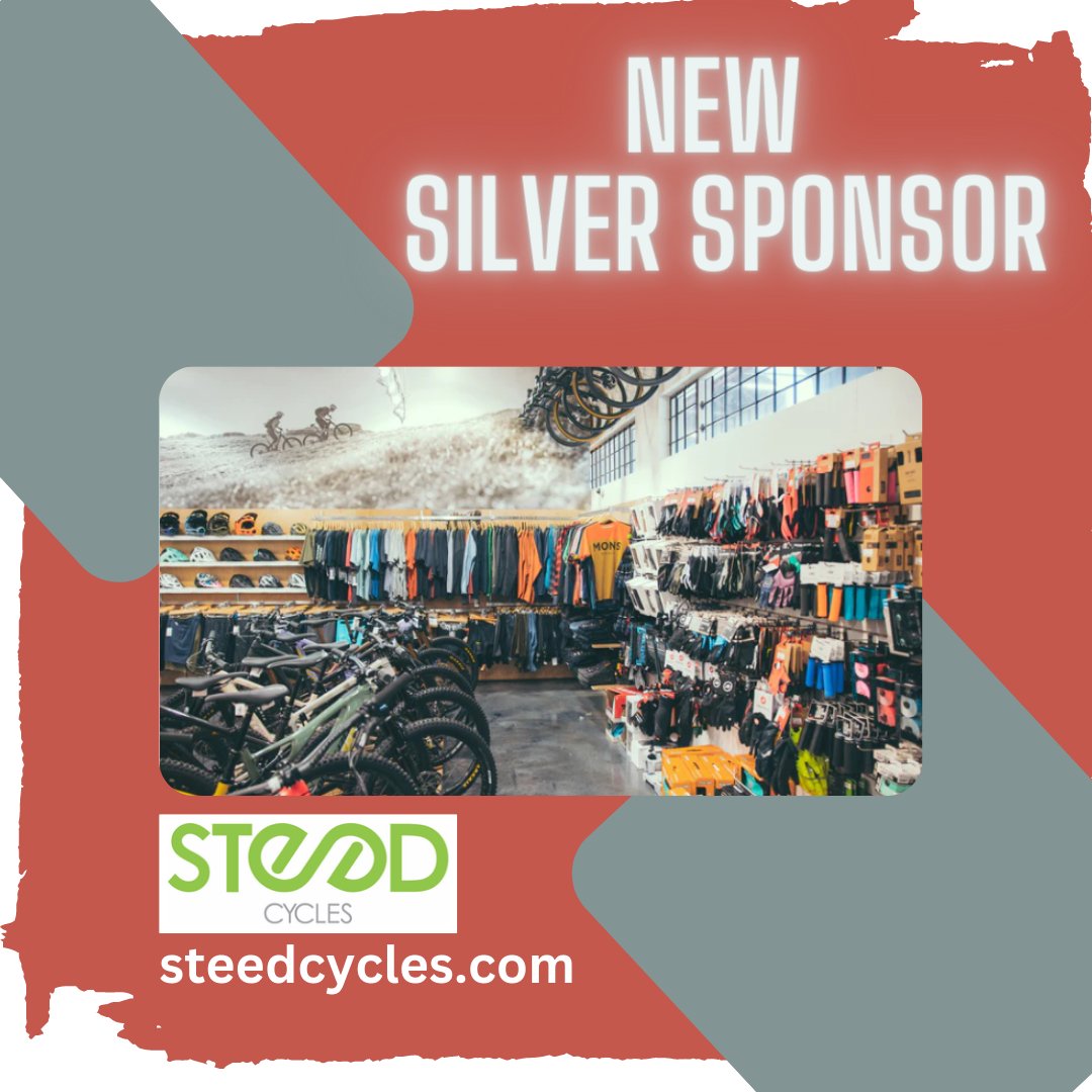 TripleCrown4Hrt's tweet photo. Thank you to another new Silver Sponsor, Steed Cycles. Since 1997, Steed Cycles has been at the leading edge of North Shore mountain bike culture. We offer a large selection of commuter and road bike products and services. https://t.co/CpFusclszA