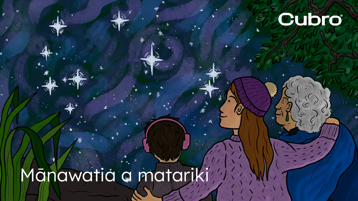 Mānawatia a matariki – Happy Māori New Year! Tomorrow our team will be taking a break to celebrate the rise of Matariki. Together with whānau and loved ones, we’ll remember those who have gone before us, give thanks for what we have, and share our hopes and dreams for the future.