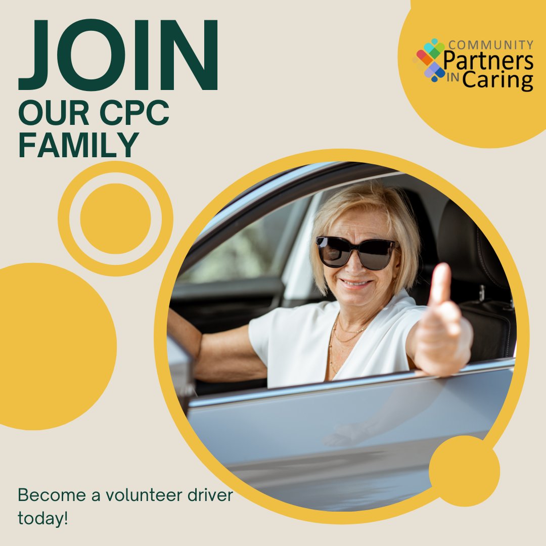 CPCaring's tweet image. Community Partners in Caring needs volunteer drivers so that we can provide more services to isolated seniors throughout SB County! Sign up at partnersincaring.org or call (805) 925-8000

#Volunteer #partnersincaring #CPC