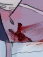 超解像、₍₍⁽⁽赤城半紙₎₎⁾⁾の塗りの良さ潰してくるけど血がドゥルンドゥルンに見えるのでヨシ