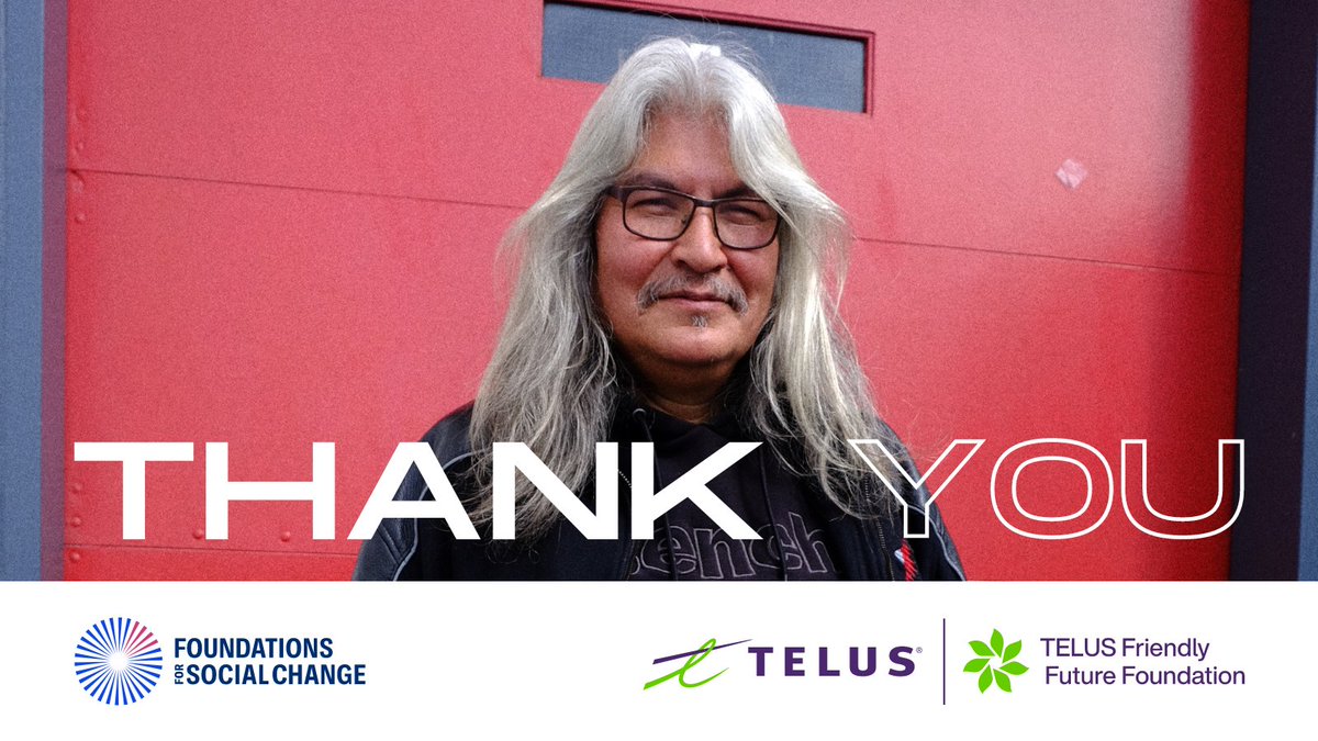 Grateful for the support from our friends at the <a href="/TELUS/">TELUS</a> <a href="/FriendlyFuture/">TELUS Friendly Future Foundation</a> Foundation for generously donating $20,000 to support our efforts in addressing homelessness through research. #FriendlyFuture
