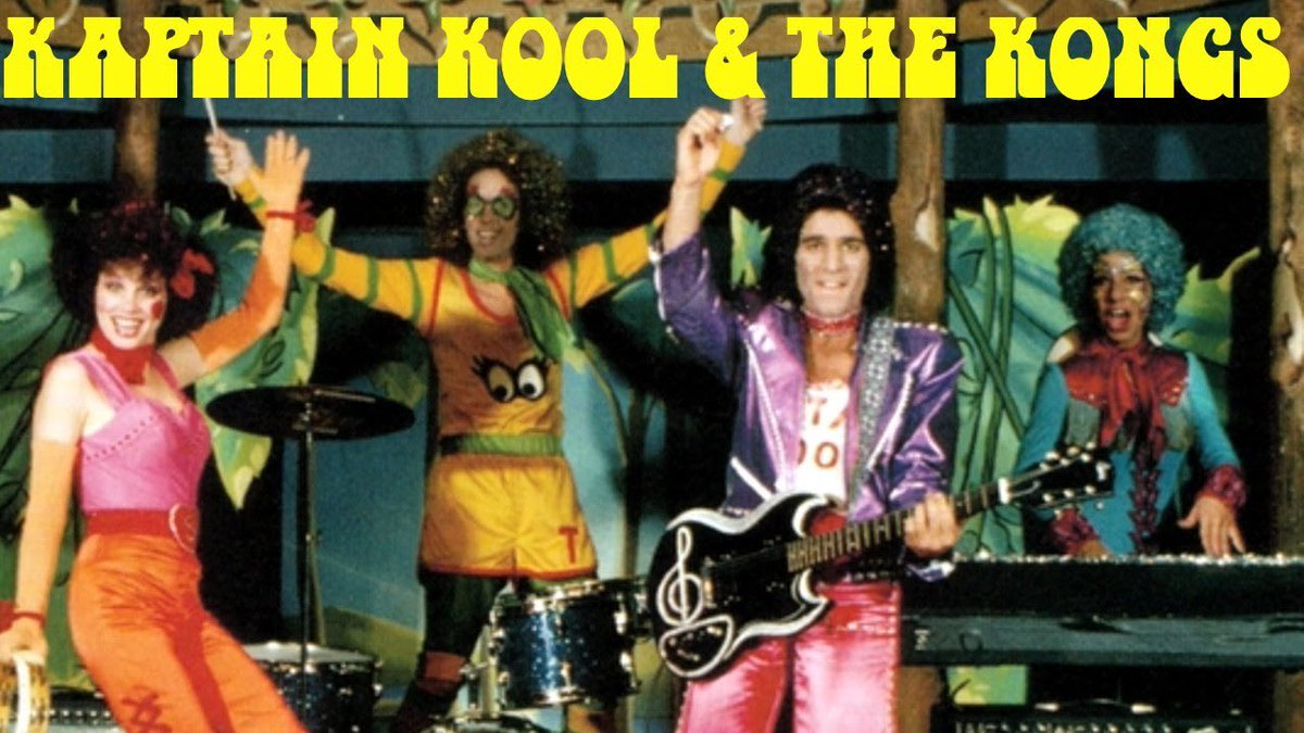 Caseyondemand's tweet photo. The fact that Kaptain Kool & The Kongs are not in the rock & roll hall of fame is a crime against humanity.
#kaptainkoolandthekongs #sidandmartykrofft #krofft #sidkrofft #martykfofft #music #wonderbug #thebuggaloos #caseysthoughts https://t.co/EFKfDSP9rZ