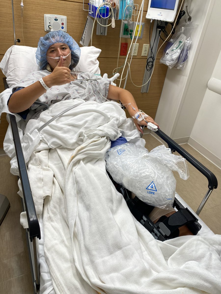 So today was the big day, I finally got my ACL and Mencius Repair surgery today. It went very well and I am very excited to start the recovery process!! Thank you to everyone who reached out to me too❤️