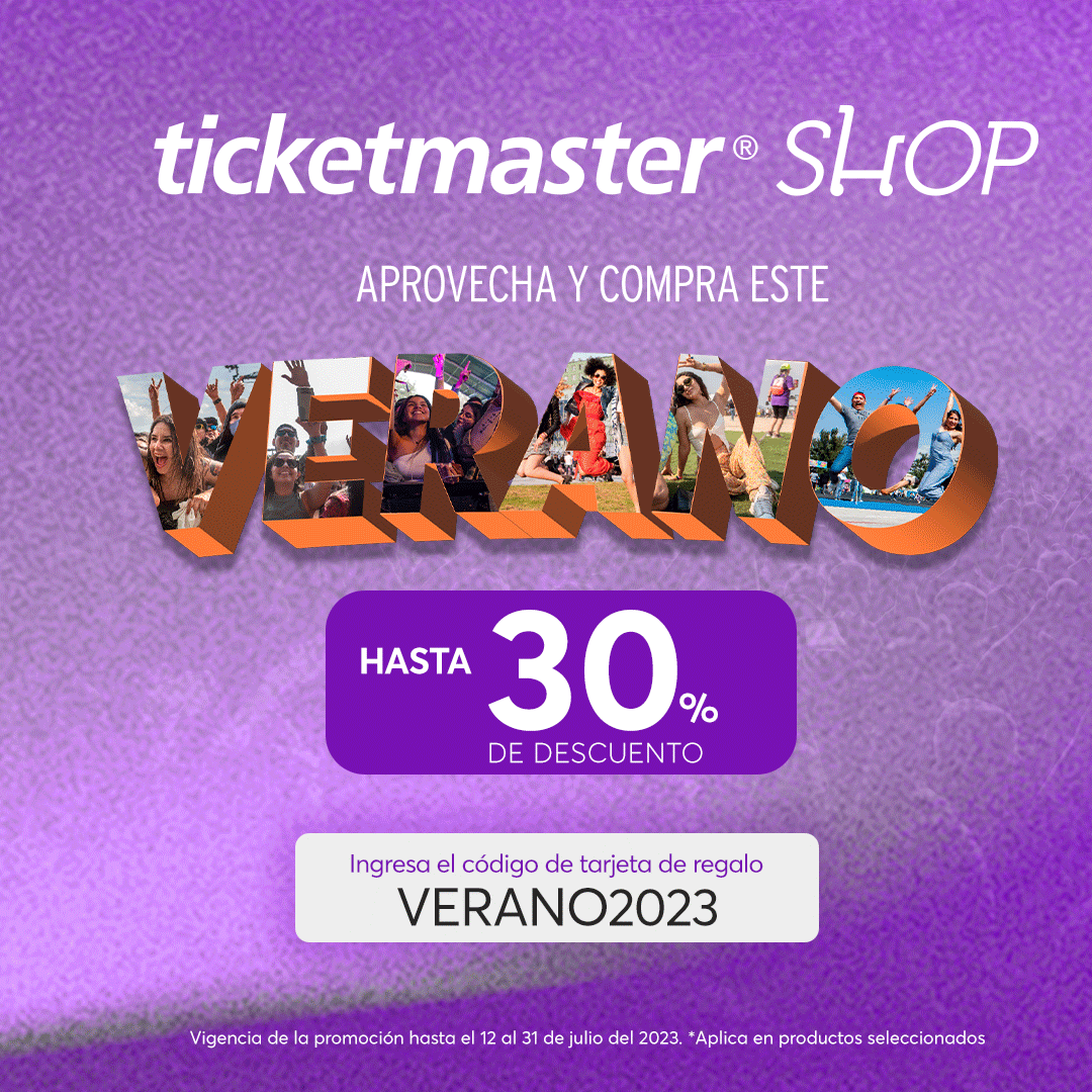 Ticketmaster_Me's tweet photo. Ya empezó el #SummerFest2023 descubre todos los descuentos, promociones y artículos participantes que #TicketmasterShop tiene para ti 🤩 ☀️ 🌴 👇
https://t.co/iYH1yablQp
⚠️ Vigencia de la promoción del 12 al 31 de julio del 2023.
Aplica en productos seleccionados. https://t.co/TEcXSNFzZo