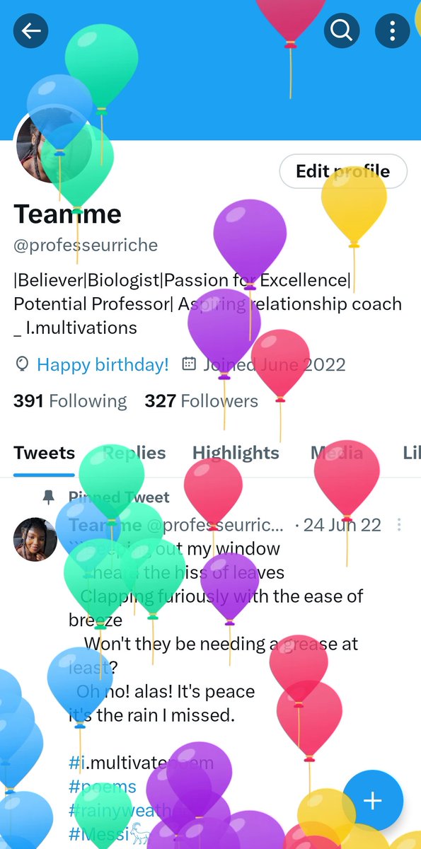 professeurriche's tweet photo. Yay🥰Today, I celebrate my growth and the guidance of my creator. Grateful for the lessons learned, the things I let go of, and the challenges that made me better. It's been an incredible year. Here's to embracing growth.🥰
#July13baby https://t.co/mAglrB29xY