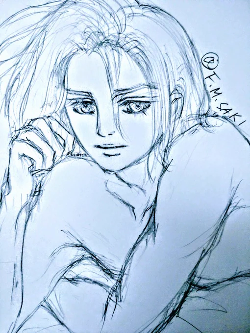 #創作男子 #創作BL (藍斗 彩葉) メルヘンとメルヘンの間⑵ おはよう彩葉😊