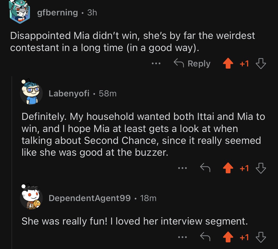 Put Mia on second chance you cowards <a href="/Jeopardy/">Jeopardy!</a>