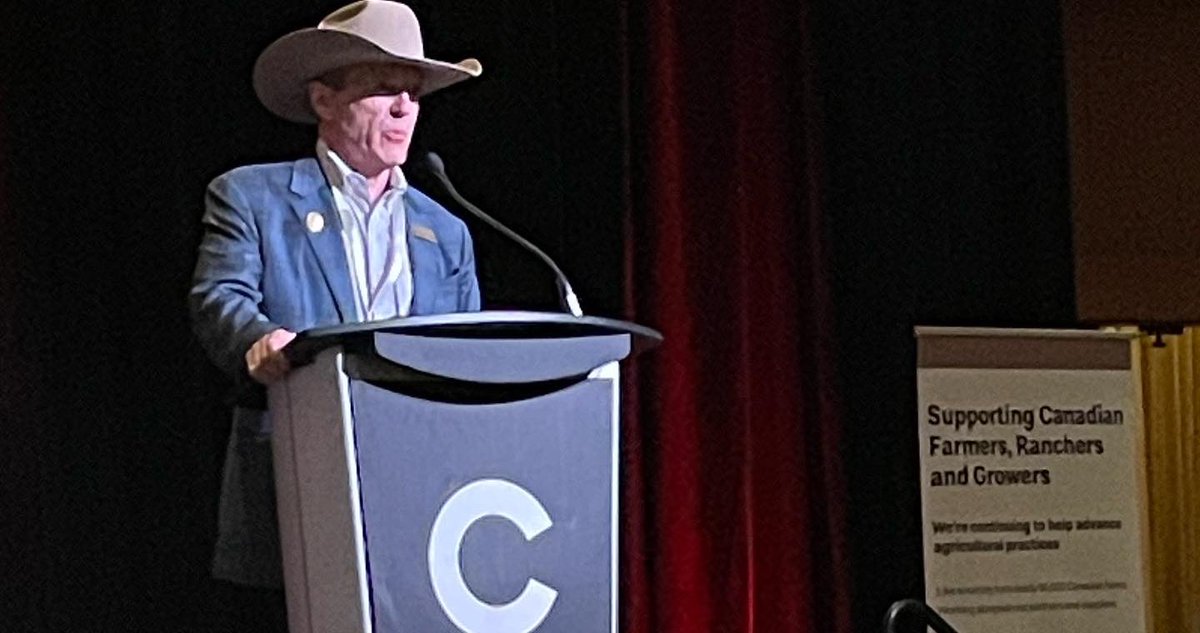 csagrifood's tweet photo. Animals and agriculture have always been at the heart of the Calgary Stampede - Will Osler, president & chair of the Calgary Stampede. An amazing evening celebrating the π¨π¦ #CdnAg industry at the Calgary Stampede Agriculture and Agri-Food Reception π€ #CSIAC #StampedeAg https://t.co/HYWCtjTdWm