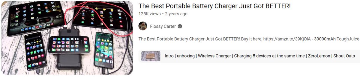 zero_lemon's tweet image. Grab your last chance in Amazon Prime Day Deals!
📷
Save 38% on ZeroLemon 30000mAh power bank.
Two 18-watt USB-C inputs, be fully recharged within 4-5 hours. 
amzn.to/3MVyORE