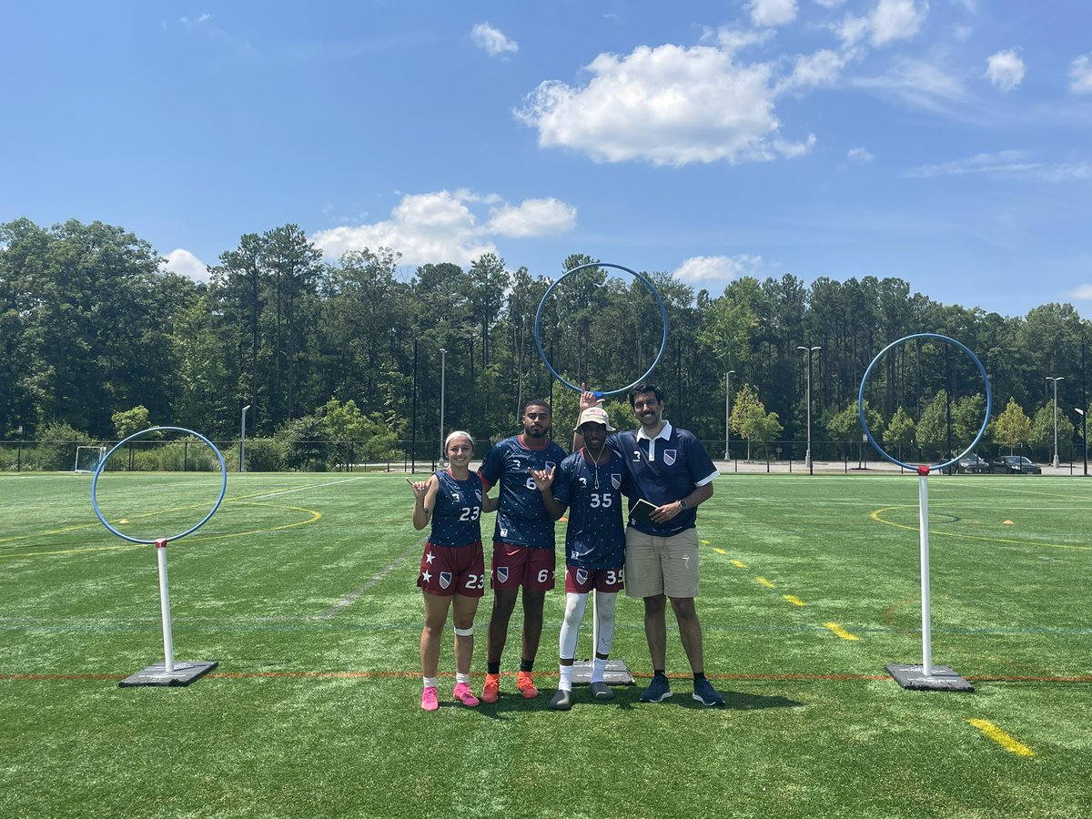 Our UTSA players are making us proud as they play for the USNTDA this weekend at the IQA World Cup! 🇺🇸🦅

And shoutout to Head Coach and UTSA Alumni Azeem! BIRDS UP! 🤙