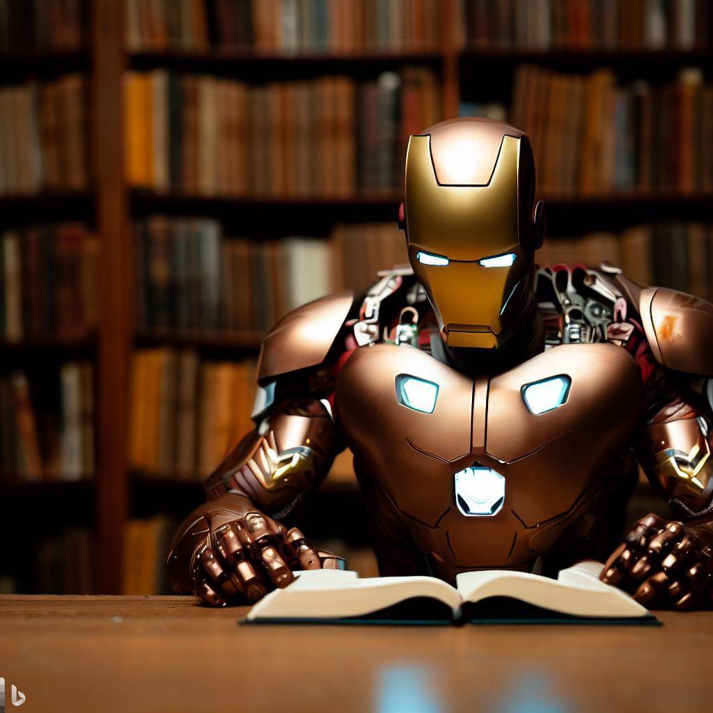 shah_shnetwork's tweet image. Ironmen pun baca buku. Robot baca buku taw! 🤣🤣

#ironmen #aiprompter #AiBING