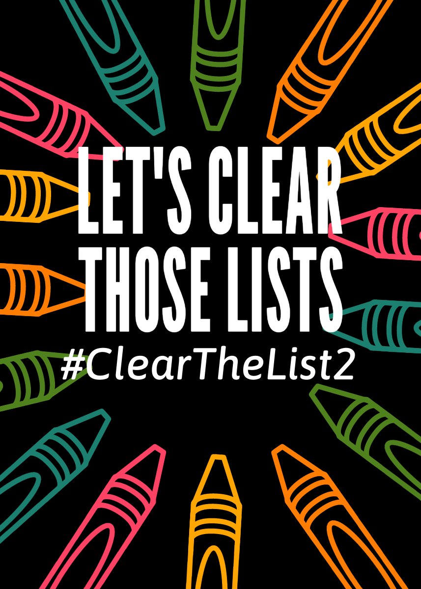 ClearTheList – Helping Teachers Clear Their Lists tweet media