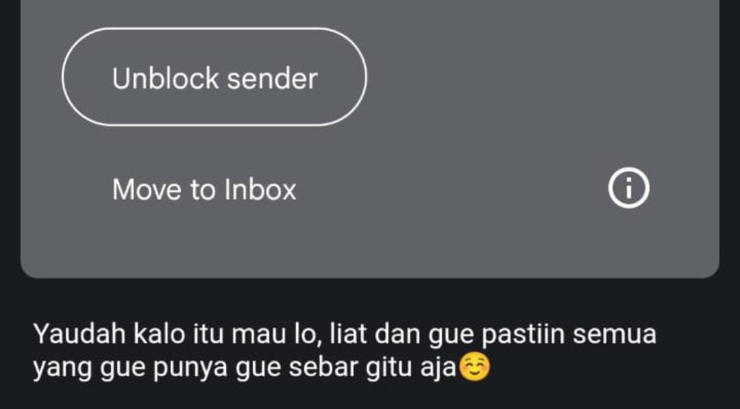 rama_twin22's tweet photo. Twitter, do ur Magic 🙏

Sblmnya sy sdh izin dgn korban utk up kasus ini ke warga Twitter. Kerabat sy merupakan slh satu korban revenge porn, Pelaku adalah mantan pacar korban. Pelaku mengancam menyebarkan foto&amp;video korban. Pelaku&amp;korban diketahui menjalani hubungan selama 1 thn https://t.co/OkC8KlcTwZ