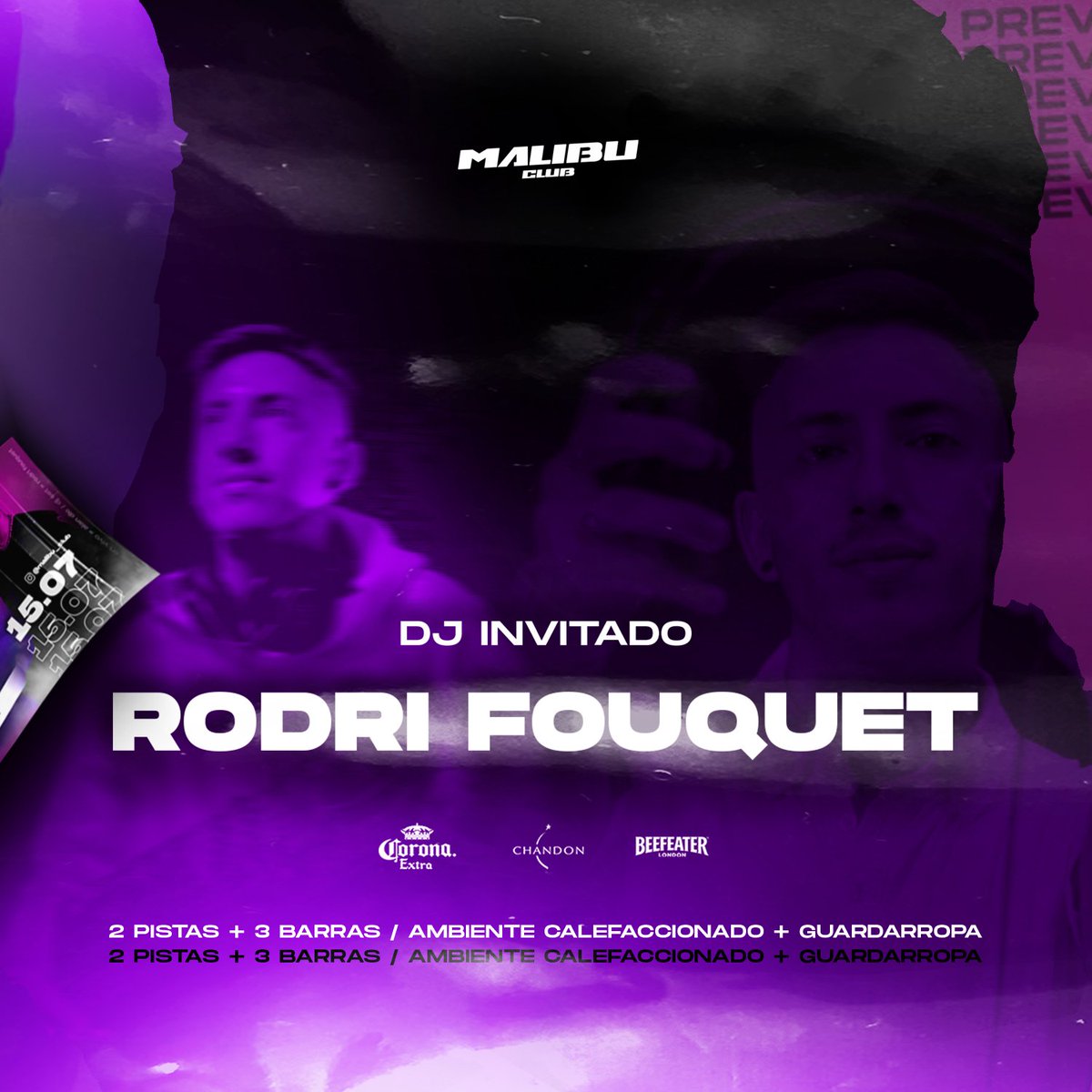 _Malibuclub's tweet photo. Este sábado 15 de julio recibimos las vacaciones de invierno con de la calle 🔥🔥. Anticipadas ya a la venta. https://t.co/WtiFwcWdtb