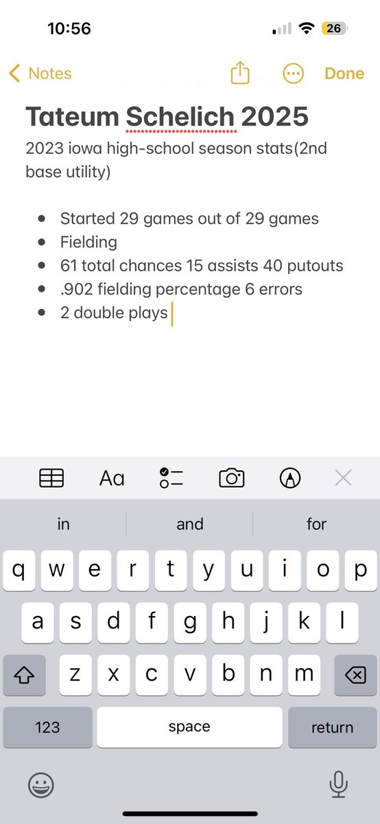 Tateum Schelich (@tateums12) on Twitter photo Stats for this summers iowa high school baseball season
<a href="/MattSchirm_CAA/">Matthew Schirm</a> <a href="/BUncommitted/">Baseball_Uncommitted</a> <a href="/IowaPG/">Perfect Game Iowa</a> Stats for this summers iowa high school baseball season
<a href="/MattSchirm_CAA/">Matthew Schirm</a> <a href="/BUncommitted/">Baseball_Uncommitted</a> <a href="/IowaPG/">Perfect Game Iowa</a>