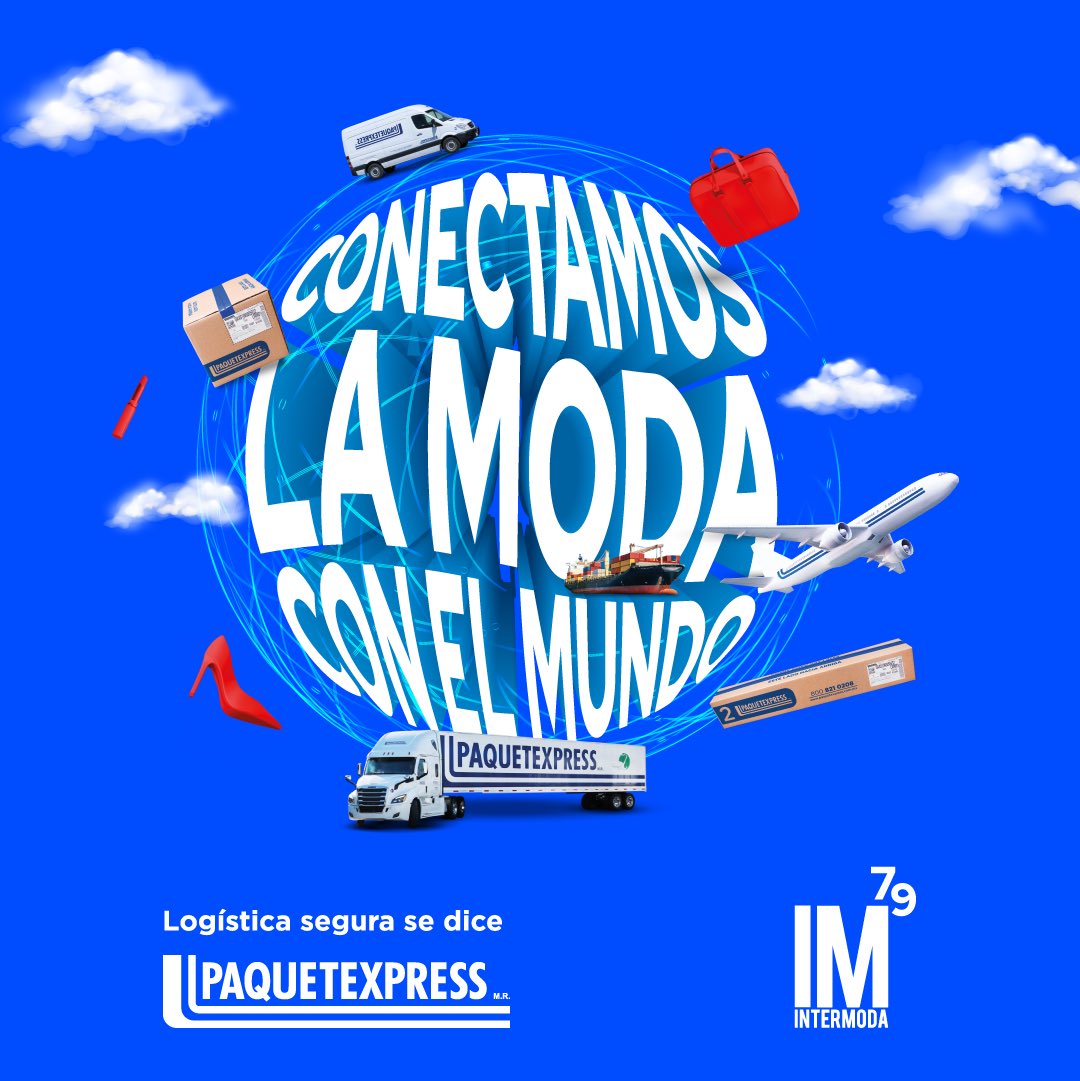 Paquetexpress's tweet image. Realice sus envíos📦 desde o hacia Expo Intermoda 79 con Paquetexpress💙 y aproveche nuestros beneficios especiales 🤝🏼.

Ingrese a la siguiente liga para resolver todas sus dudas 📲 bit.ly/PXIntermoda79

#Paquetexpress #Intermoda #SupplyChain #ExpoIntermoda