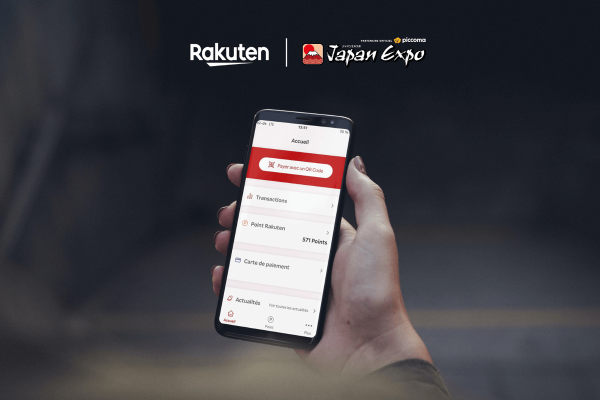 Attention Japan Expo attendees! Get ready to go cashless with Rakuten Pay. Download the app, connect your credit card or Rakuten bank account, and enjoy hassle-free payments throughout the event. Don't miss out!  #RakutenPay #JapanExpo2023

corp.rakuten.eu/pressrelease/r…
