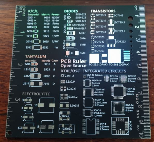 horyudev's tweet photo. 새로운 오픈소스 PCB 줄자를 뽑았어요 https://t.co/7R79W15pyN
