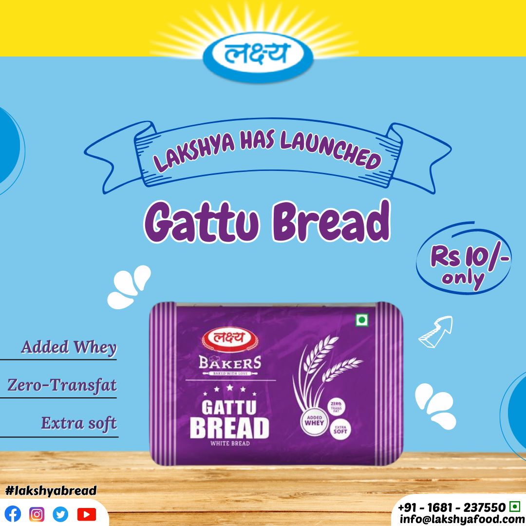 'Introducing Gattu bread, the ultimate bread experience that will make your taste buds dance with joy! 🎉🥖 Treat yourself to the perfect balance of crusty exterior and fluffy interior. #GattuBread #BakeryLove #CraveWorthy #BakeryMagic #BreadLoversParadise'