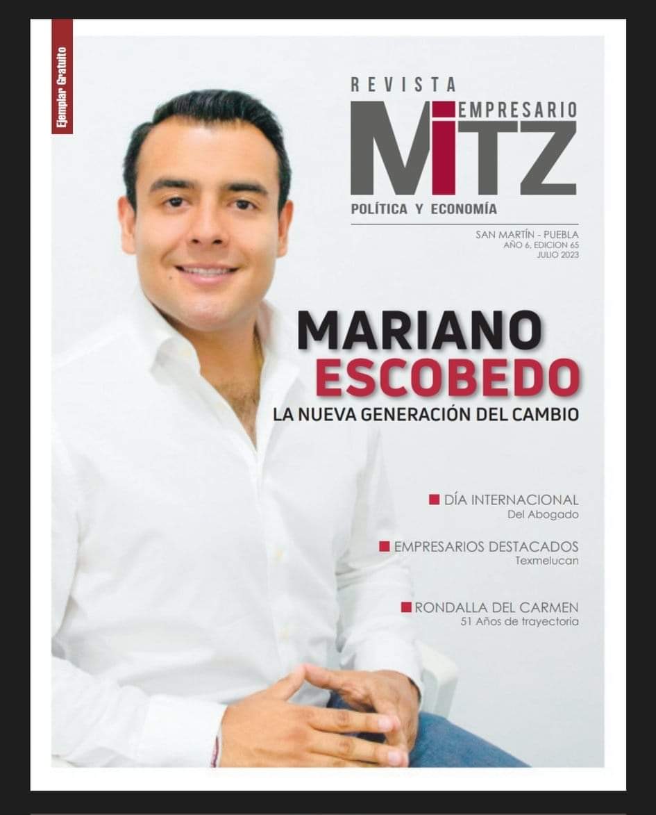 periodicoellide's tweet photo. #MarianoEscobedo 
La Nueva Generación del Cambio
Joven emprendedor, orgullo texmeluquense
#RevistaMitzEmpresario https://t.co/vPkoUL27gd