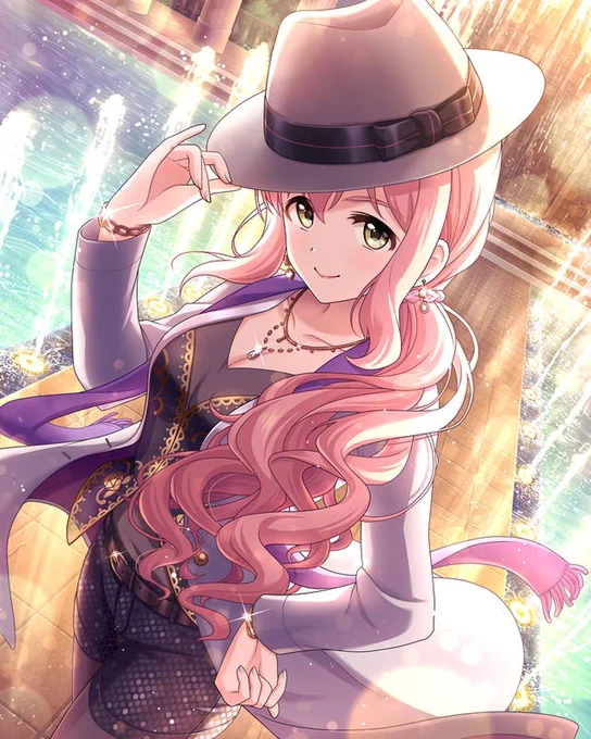 琴歌ちゃんのカードアンケート。  デレステにはないモバマス特有の琴歌ちゃんらしさの到達点、  手を引かれる令嬢としての姿ではなく、背を預けて立つ相棒としての姿って事で、私はこのノーブルディシジョンを選んでたけど、  淑女のたしなみも西園寺琴歌の固有結界って感じで好きなので嬉しい。
