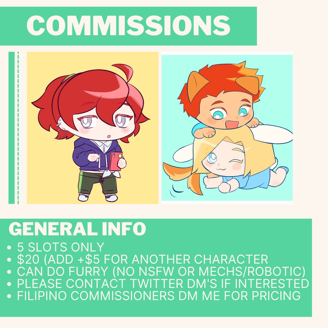 ghosts_cxt's tweet photo. Hi everyone, opening up chibi c0mm's if anyone's interested! Really, really need m0ney right now due to our family struggling financially after my grandfathers passing and me being layed off from my job unfortunately. I'd be glad if anyone's interested! (1/2) https://t.co/nIzHIYDKqp