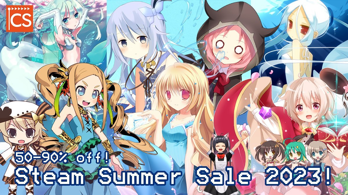 culture_select's tweet photo. #SteamSummerSale ends in 12 hours! Don't miss this chance to pick up some cute anime games from Culture Select: Moékuri, Heart of Crown PC and many more! https://t.co/FXPAcKsPOc https://t.co/IGA87CEG0v