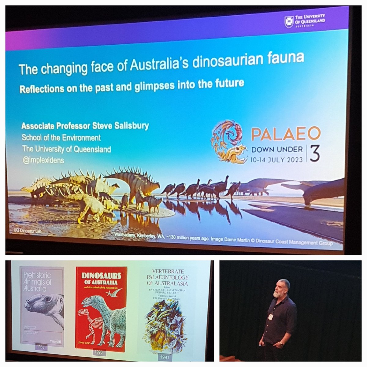 Natalie Warburton (@anatomy_lab) on Twitter photo And today's plenary Steve Salisbury <a href="/implexidens/">Steve Salisbury</a> on the evolution of Australian of Australian dinosaur palaeontology 🦕🦖 #PDU3 And today's plenary Steve Salisbury <a href="/implexidens/">Steve Salisbury</a> on the evolution of Australian of Australian dinosaur palaeontology 🦕🦖 #PDU3