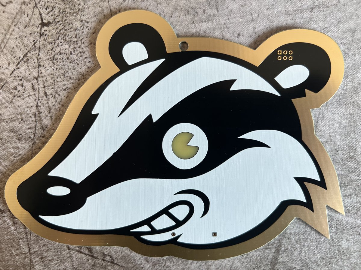 v3rbaal's tweet photo. Support digital privacy and freedom with an unofficial @EFF #PrivacyBadger badge and #Certbot #SAO for @DEFCON 31! Donations will be made to #EFF from each sale. Each #badge and #SAO is hand soldered and assembled. #defcon #badgelife https://t.co/VDRt2pgos4 https://t.co/EcxEe9TW8i