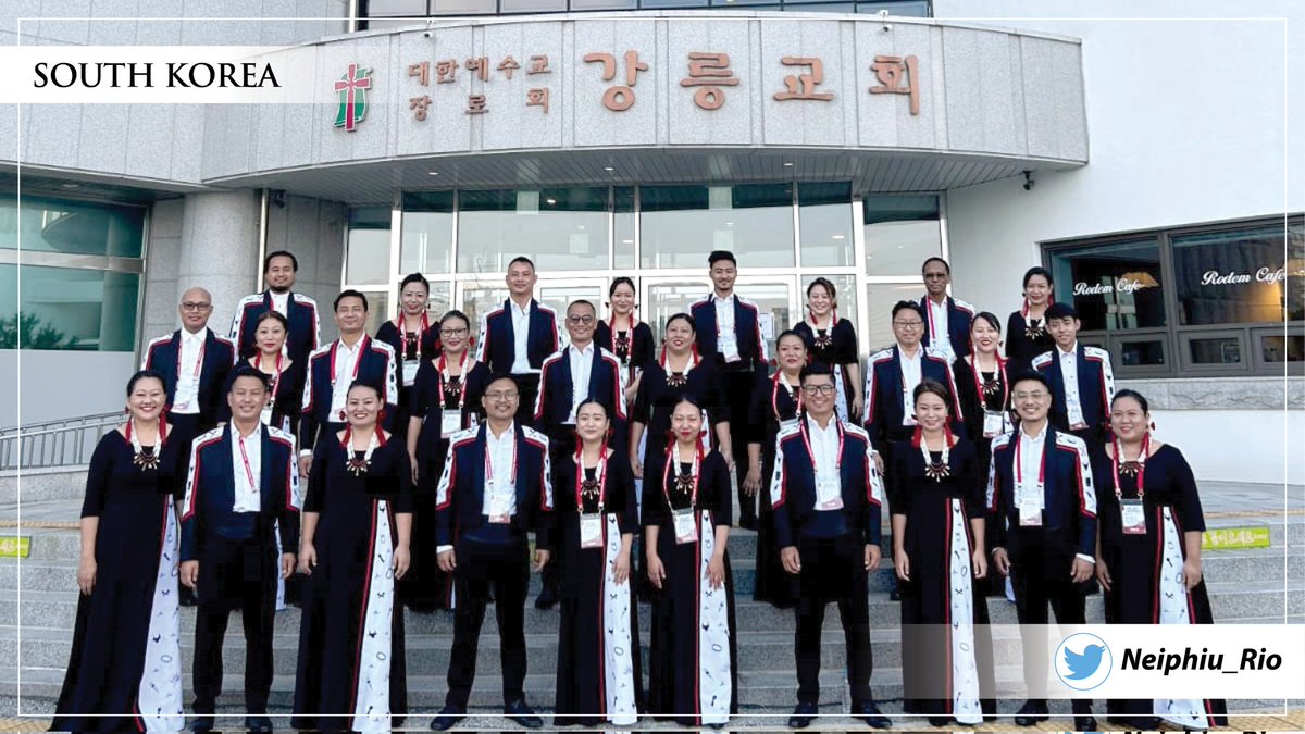 Congratulations to The Nagaland Chamber Choir (TNCC) on winning two Gold medals at the World Choir Games in South Korea in the categories; Música Contemporánea Voices &amp; Mixed Chamber Music. You have made Nagaland &amp; India proud. I wish TNCC more success in all future endeavours.