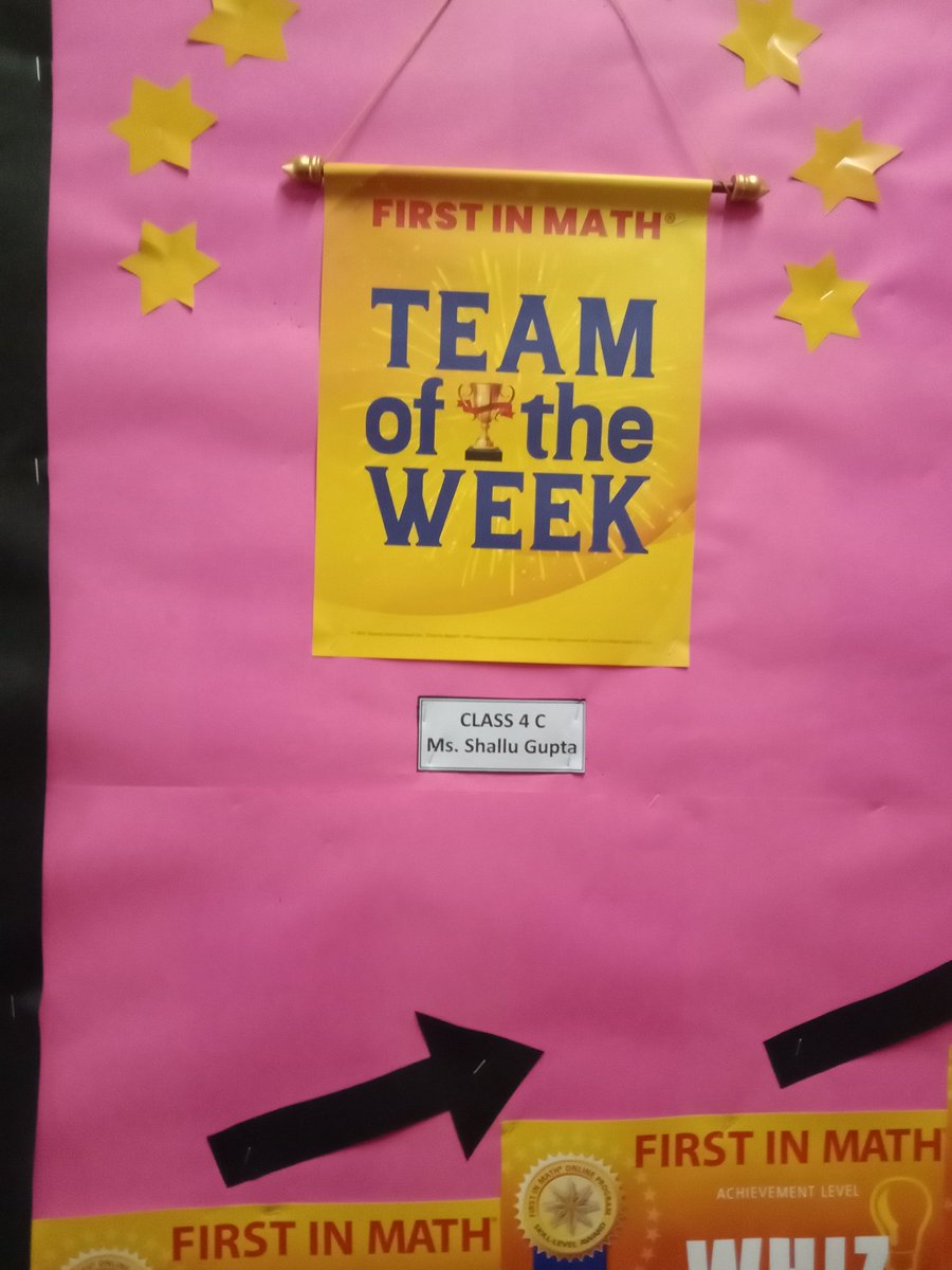 'Success is the sum of repeated efforts and regular practice day in &amp; day out.Congratulation Champions for being 'Team of the Week'- 4C, solving maximum maths problems. Deepti Sehgal.#FirstinMath #Ahlconintl @Kavita_hm <a href="/ashokkp/">Ashok Pandey</a> <a href="/y_sanjay/">Sanjay Yadav</a> <a href="/AboutImpact/">Monica Patel</a> <a href="/Gurveen31/">Gurveen</a> <a href="/PriyankaSTiwary/">Priyanka Tiwary</a>