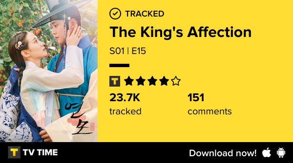 Delicarius's tweet photo. I've just watched episode S01 | E15 of The King's Affection! https://t.co/bSUB2hAS5E #tvtime https://t.co/iT333KyNwB