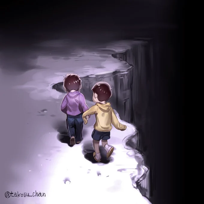 一松と十四松 +-