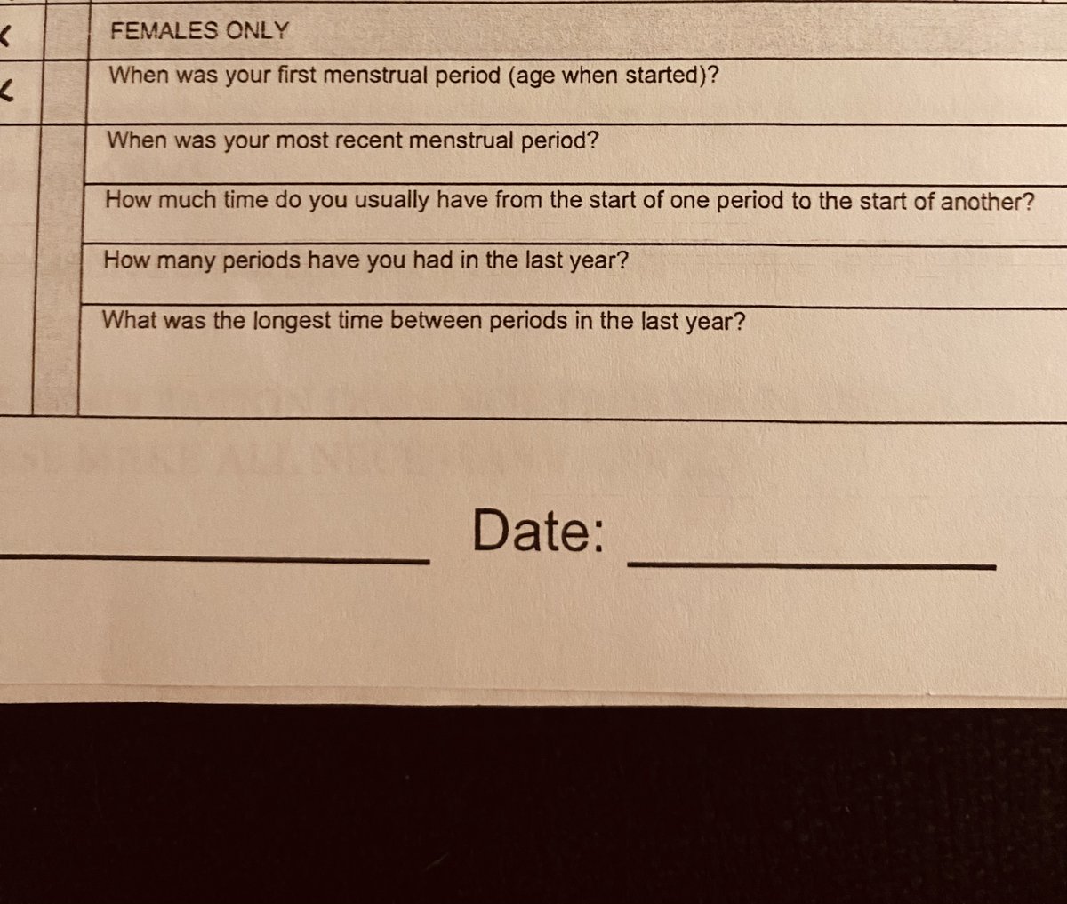 Registering my daughter for high school soccer tryouts and I get to this lovely little bit. Why would the UHSAA need this information? What does this have to do with her playing soccer?? What the hell?