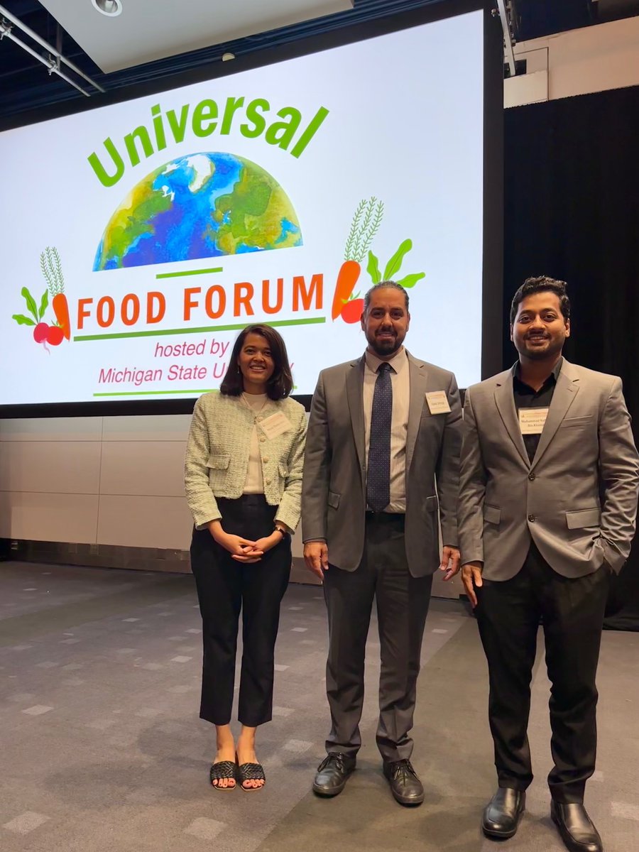 MyatThidaWin1's tweet photo. At 2023 Universal Food Forum. MSU team https://t.co/TsVtDcNk0y