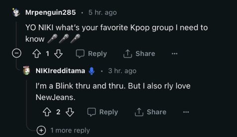 nikiupdate's tweet photo. NIKI’s favorite kpop group: Blackpink &amp; New Jeans! https://t.co/lXyzHHSbLu