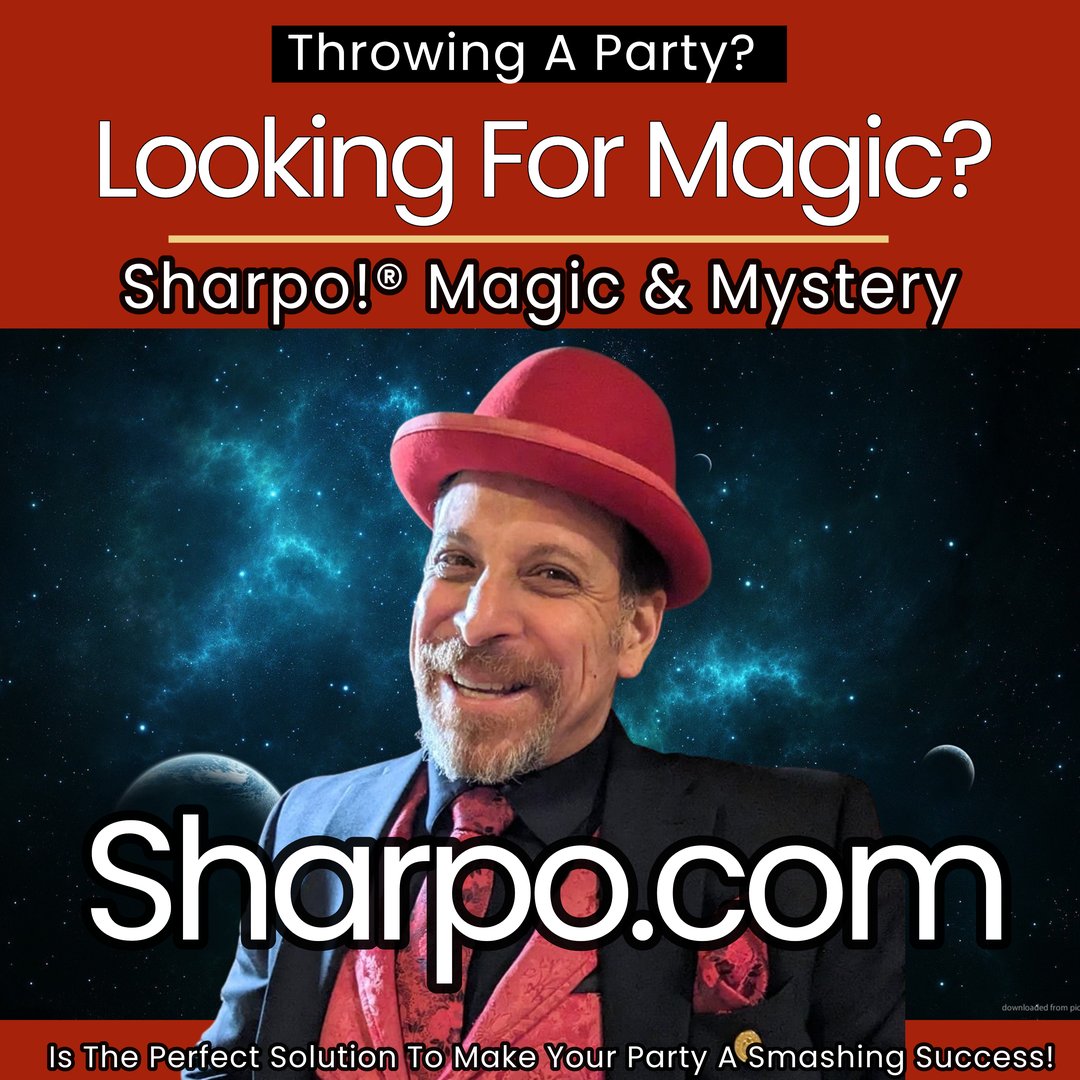 EricHowellSharp's tweet image. Book Magic now at sharpo.com
#Sharpo  #Magic #Mystery #Magician #LAEvents #LaParties #magicshows #erichowellsharp #cardtricks #cardmagic #closeupmagic #partymagician #losangelesevents #sanfernandovalley #valleymagic #sanfernandovalleymagic #mysterymasquerade