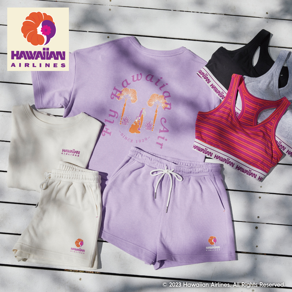 XLサイズ 新品 ハワイアン航空 ラウンジセット 半袖 ショートパンツ オフホワイト 上下セット 部屋着 GUコラボ HAWAIIAN AIRLINES GUハワイアン航空⭐︎Hawaiian Air line⭐︎ラウンジセット - メルカリ