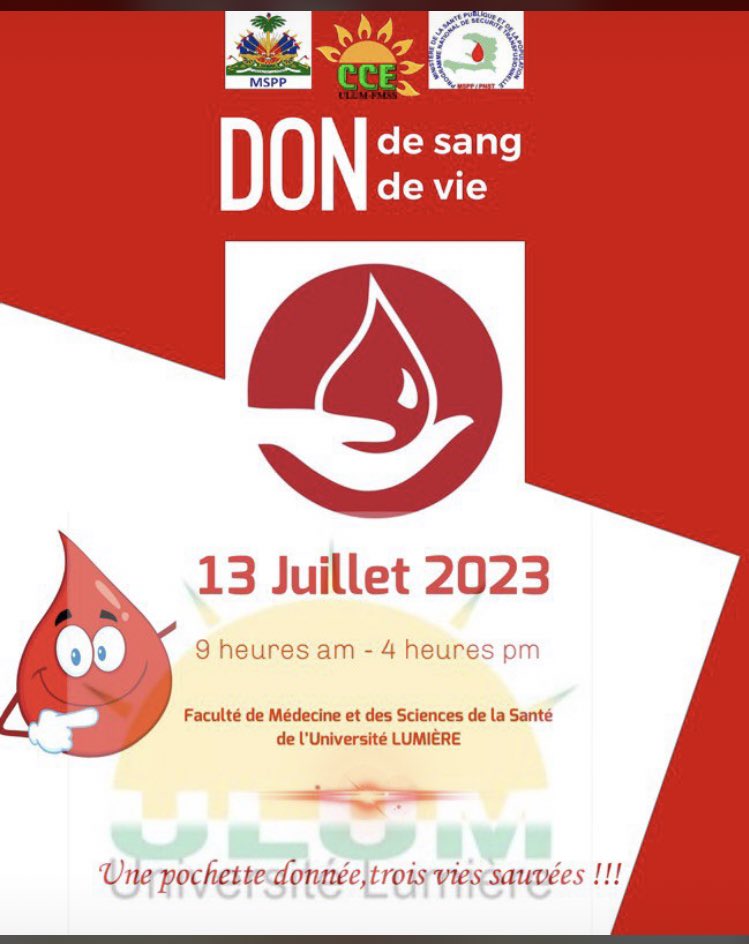 UlumHt's tweet photo. Don de Sang 🩸 don de vie!!! https://t.co/dENS0aE0RD