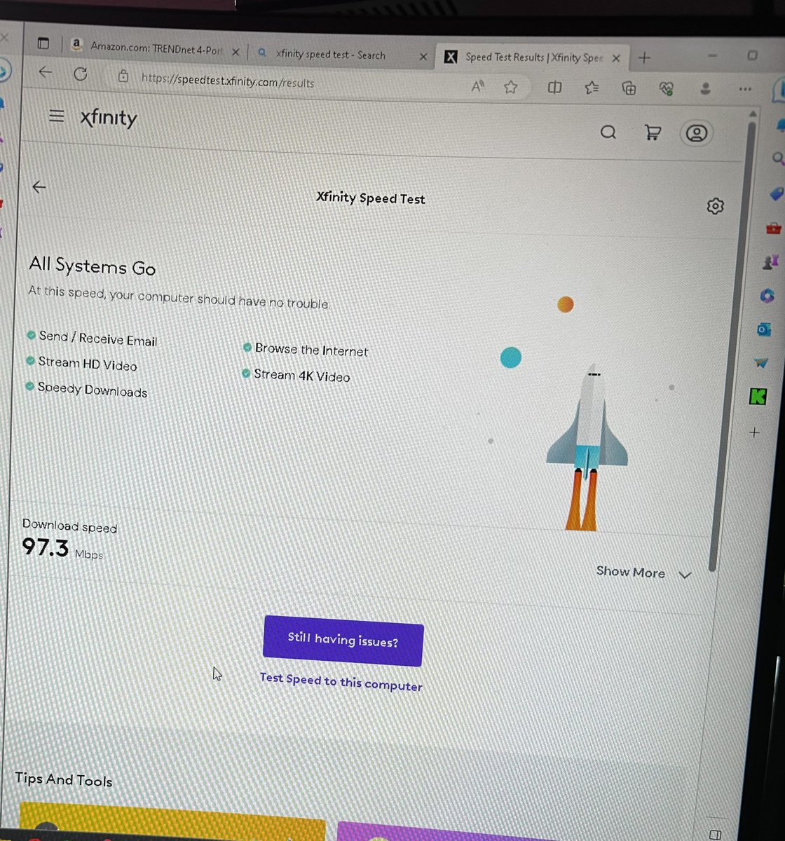 ItsDelfi_'s tweet image. Paying for 1Gig service and this is my download speed! @Xfinity #streamer #streamerfail