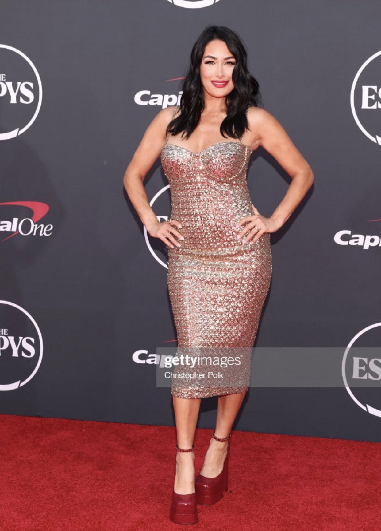 WWE’s Brie And Nikki Bella Slay ESPYs 2023 Red Carpet In Body-Hugging Outfits 2