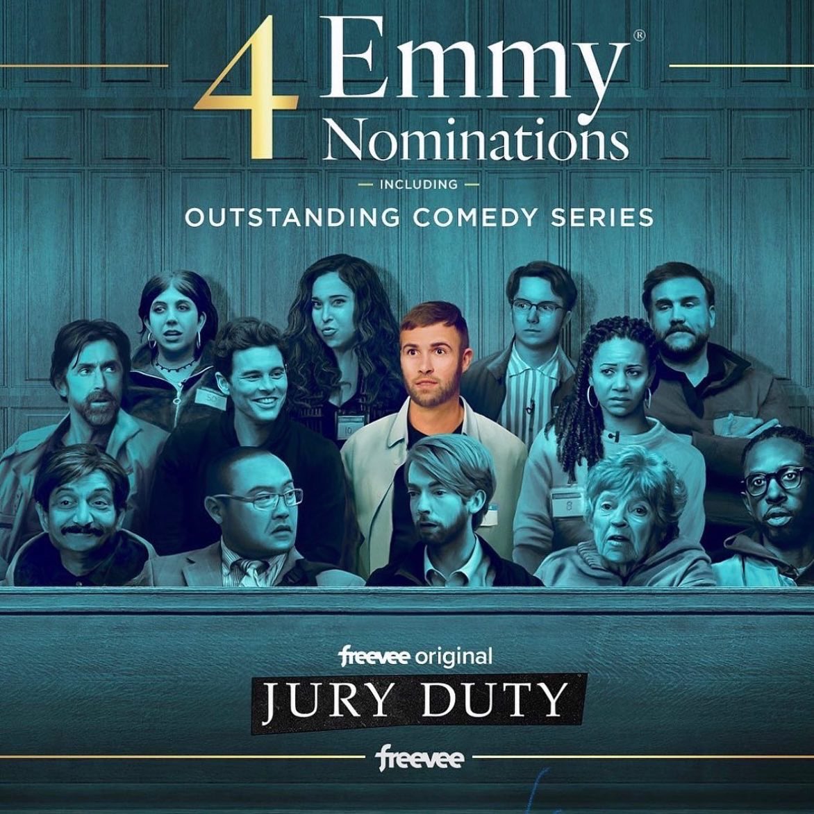 katiemathewson's tweet photo. Holy hell. Beyond grateful to have been a part of JURY DUTY and so tremendously proud of our team 😭🥰🤩 If you take anything away from our show, it’s that beautiful things happen when you treat people with kindness ♥️ …and that “soaking” doesn’t count. https://t.co/PKp2J4SNok