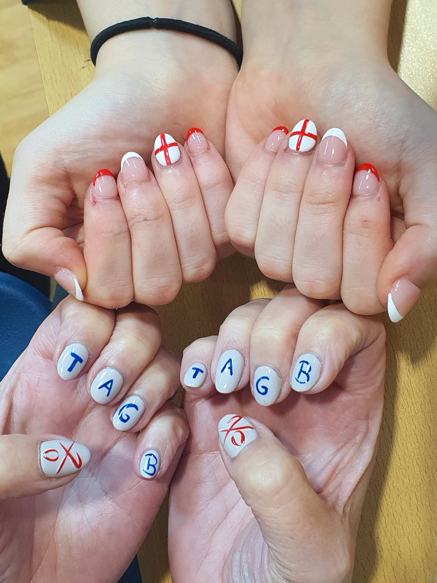 TKDLytham's tweet photo. Not only is our Lytham Tae Kwon-Do World Champs team ready for this weekend's comp, Ma'am Russell and Ma'am Ruby's nails are too!!! https://t.co/ru3Fnibx6l