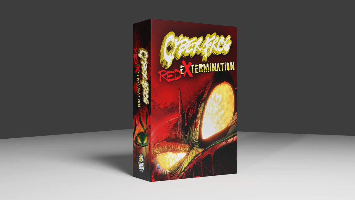 HellsSpawnWorld's tweet photo. #CyberFrog3RedExtermination by @EthanVanSciver is less than A grand away from 350k and 9 backers from 2500. Let’s GO!! #ComicsGate #IronAge #RippaVerse @EthanVanSciver @EricDJuly @YellowFlashGuy @johnnynotbanned @__RiseAgain__ @RekietaLaw @RenieDraws 

https://t.co/eK2EhXifU6 https://t.co/nQ7muB7vCl
