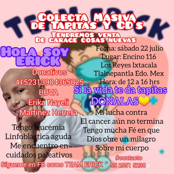 Por favor ayudemos al pequeño guerrero y su familia. GRACIAS