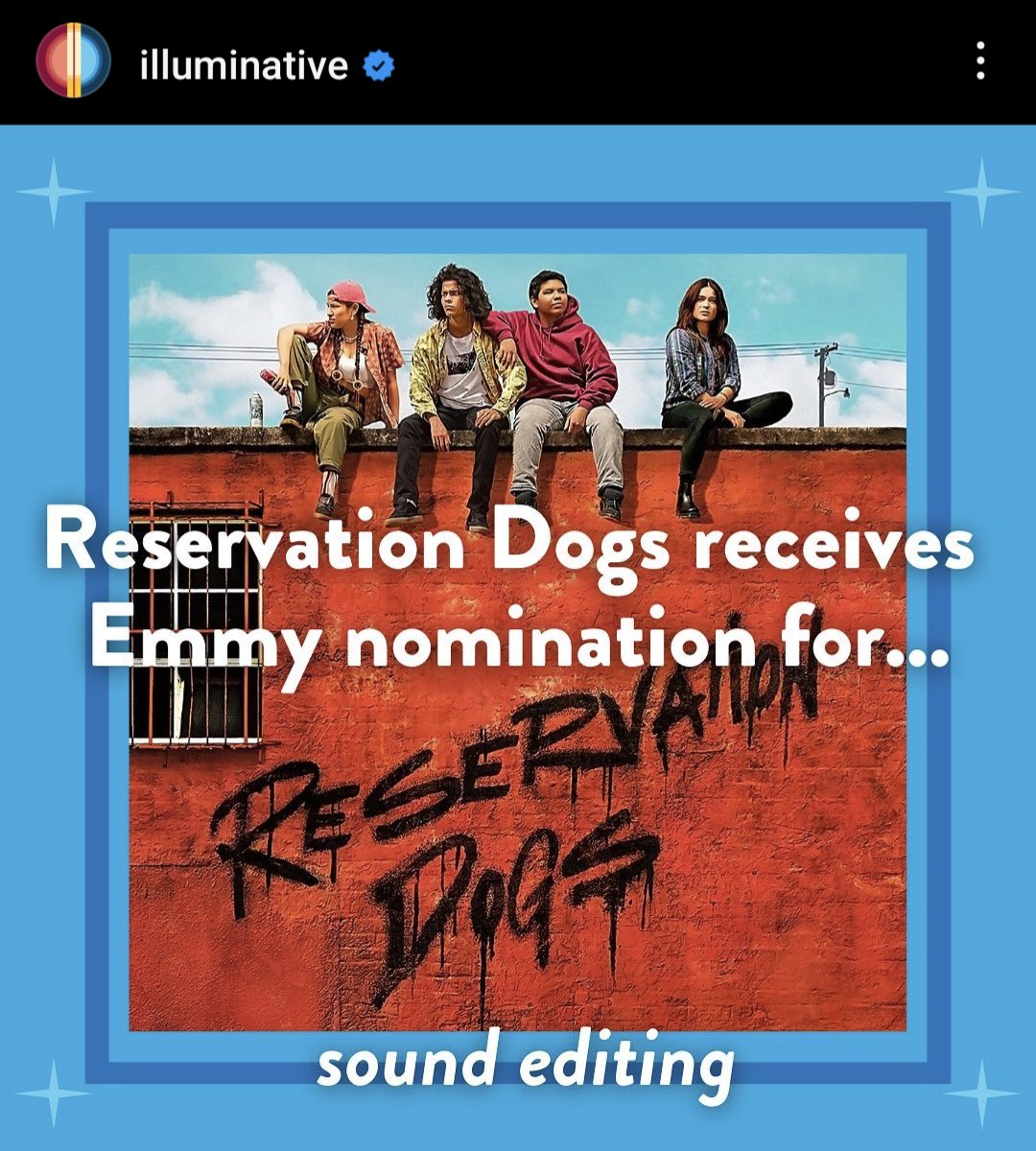 FrancesMFDanger's tweet image. This year the emmys recognized that Natives have voices.

Next year recognize our humanity in the acting, writing, and series categories. 

#ReservationDogs #rezdogs @RezDogsFX