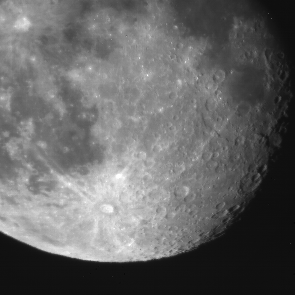 Before setting their sights on spacecraft in orbit, our Holmes Imagers are tested on Earth.

During an end-to-end test, our camera delivered a cool shot of the Moon. This photo shows that the camera is ready to start its mission of imaging spacecraft from space 📸🛰️