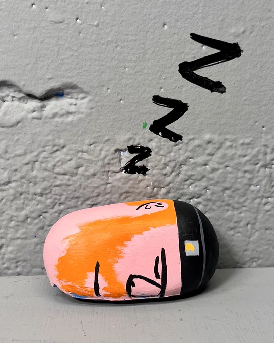 Painted some more rocks today 